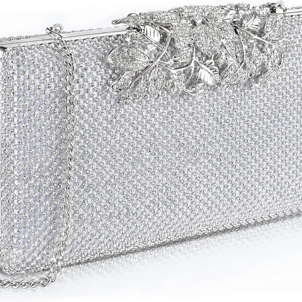 Evening Handbags Sparkly Party Bags Wedding Guest Clutch Purses for Women Formal